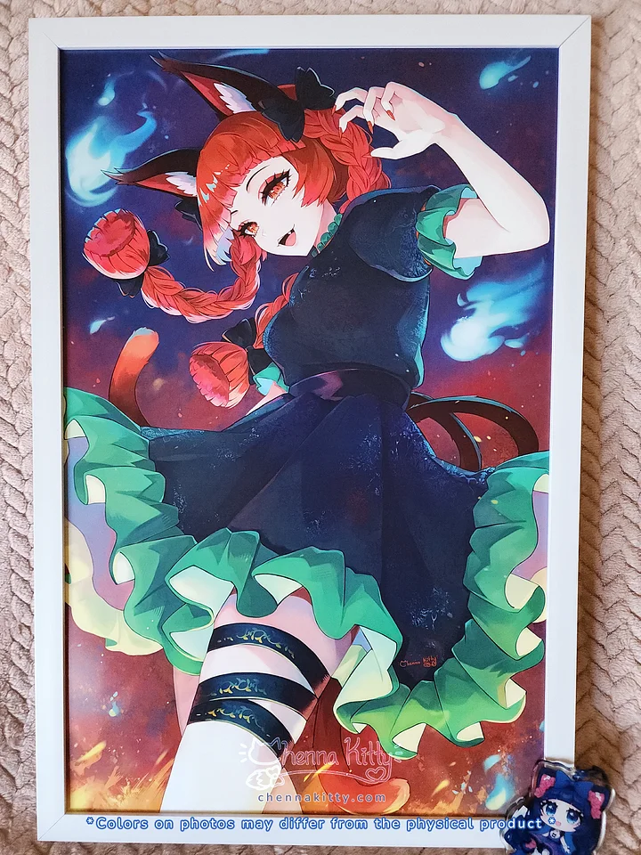 Rin Kaenbyou - 11 x 17 Large Print product image (2)