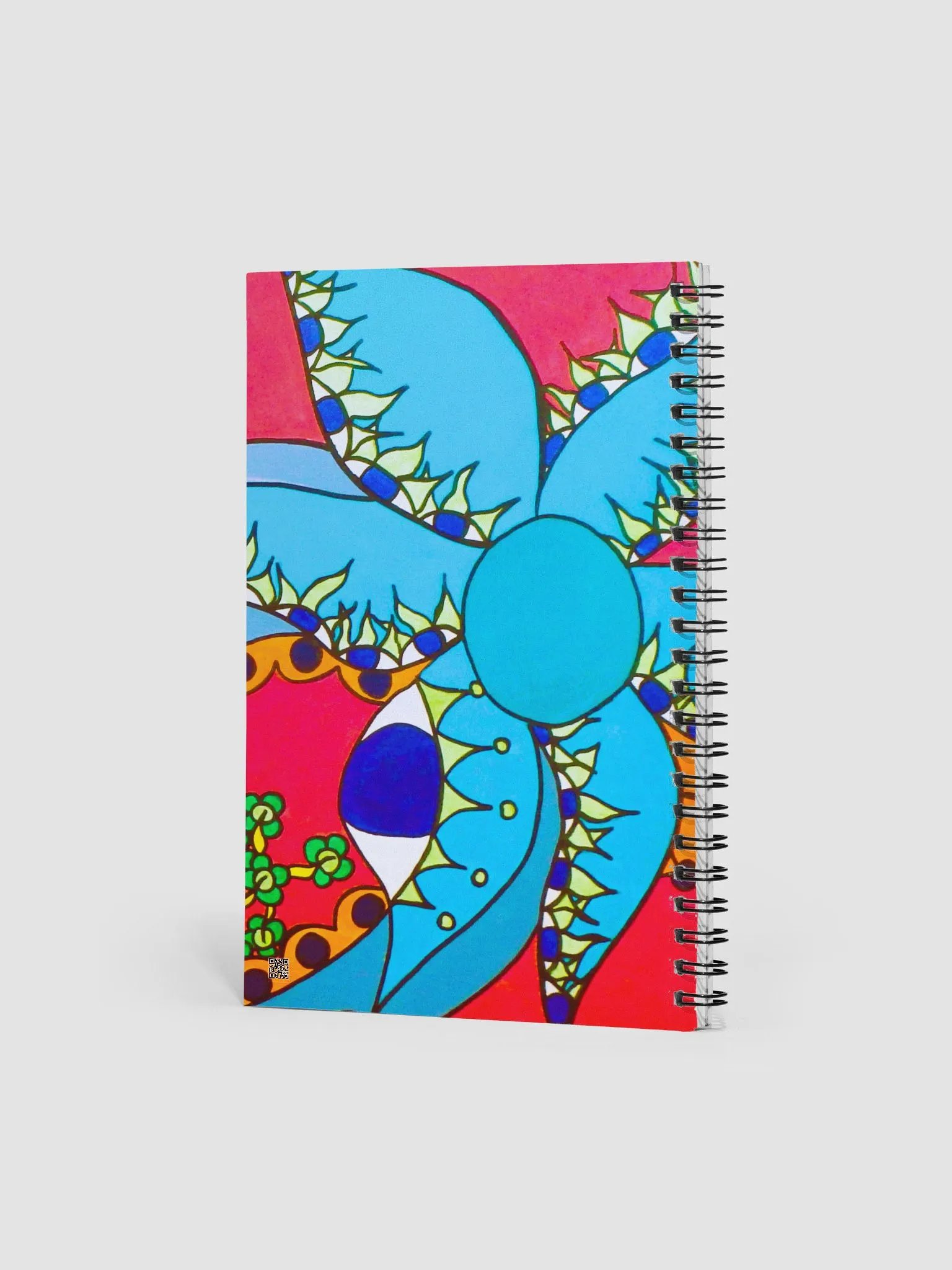 Vibrant Blossom Spiral Notebook product image (3)