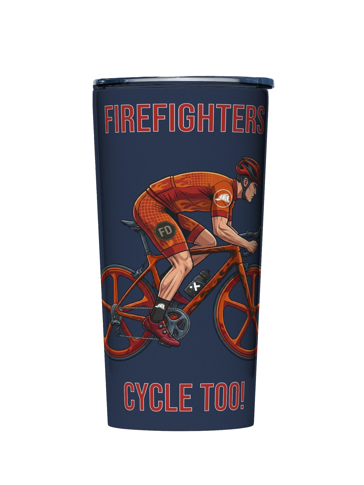 Firefighter Athlete 20oz Tumbler | Mens Cycling Edition product image (1)