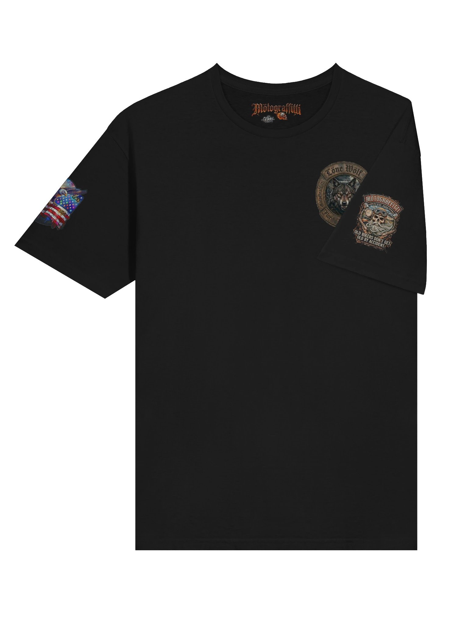 MötoGraffitti Löne Wölf T-Shirt product image (6)
