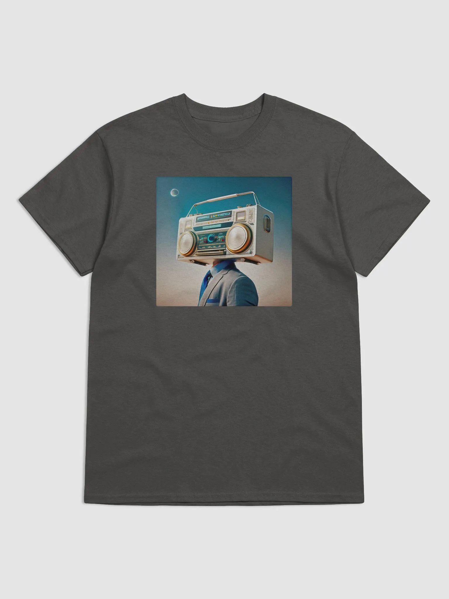 Boom Box Man Heavyweight T-shirt product image (31)