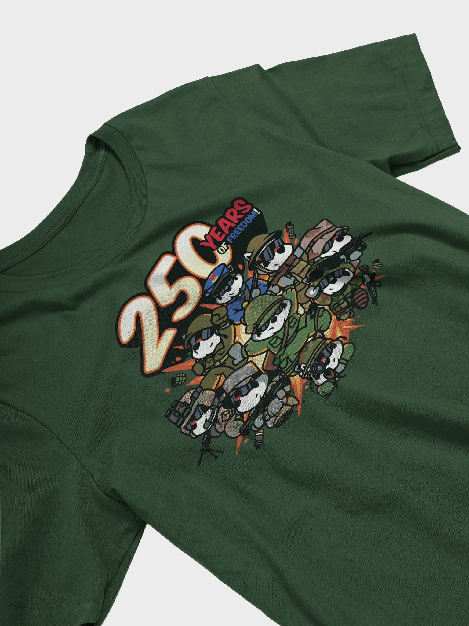 250 Years Of Freedom Athletic Tee product image (3)