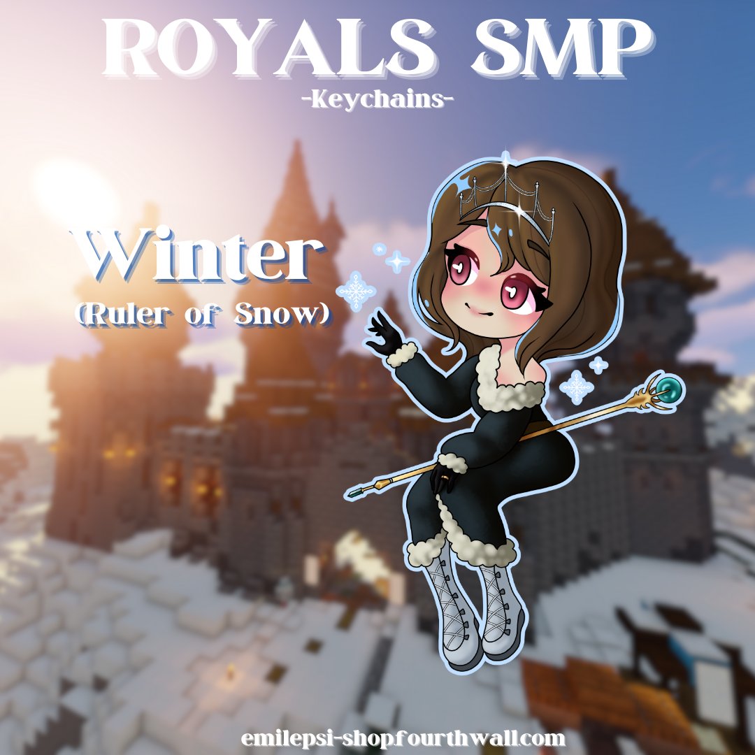 Winter Royals SMP Keychain product image (1)