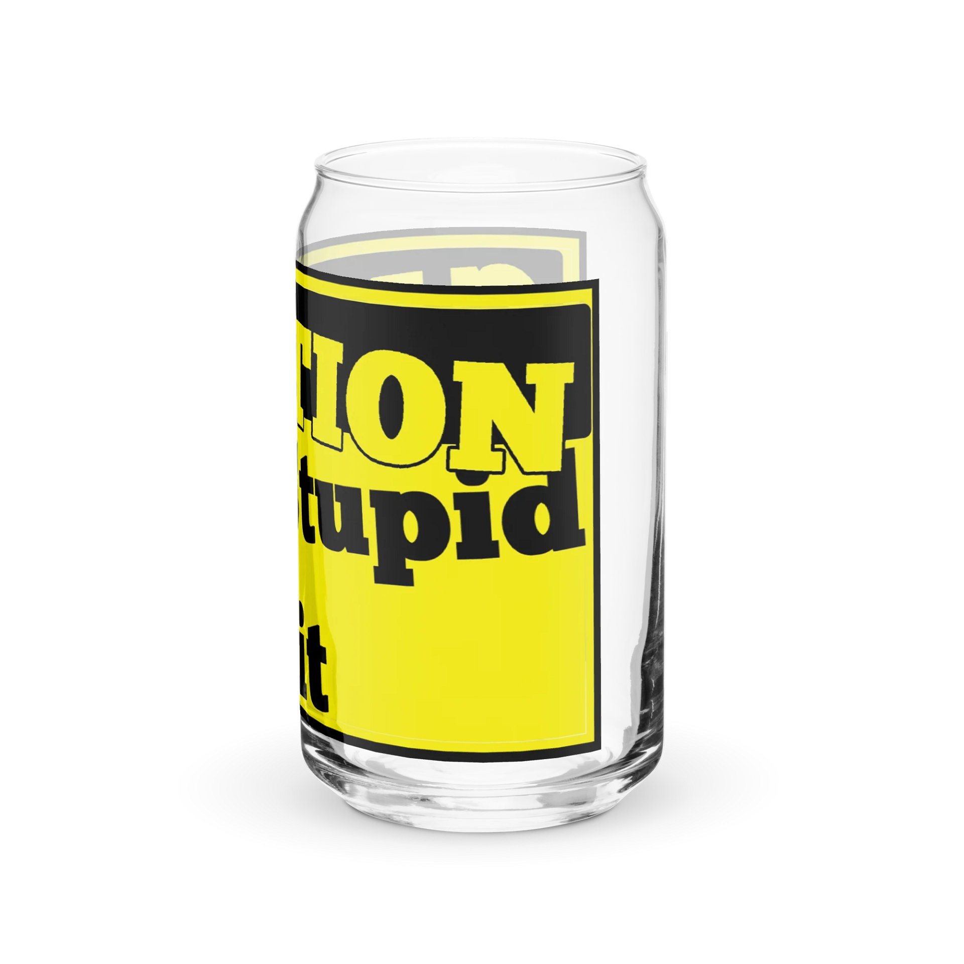 Cautionary Can-Shaped Glassware product image (7)