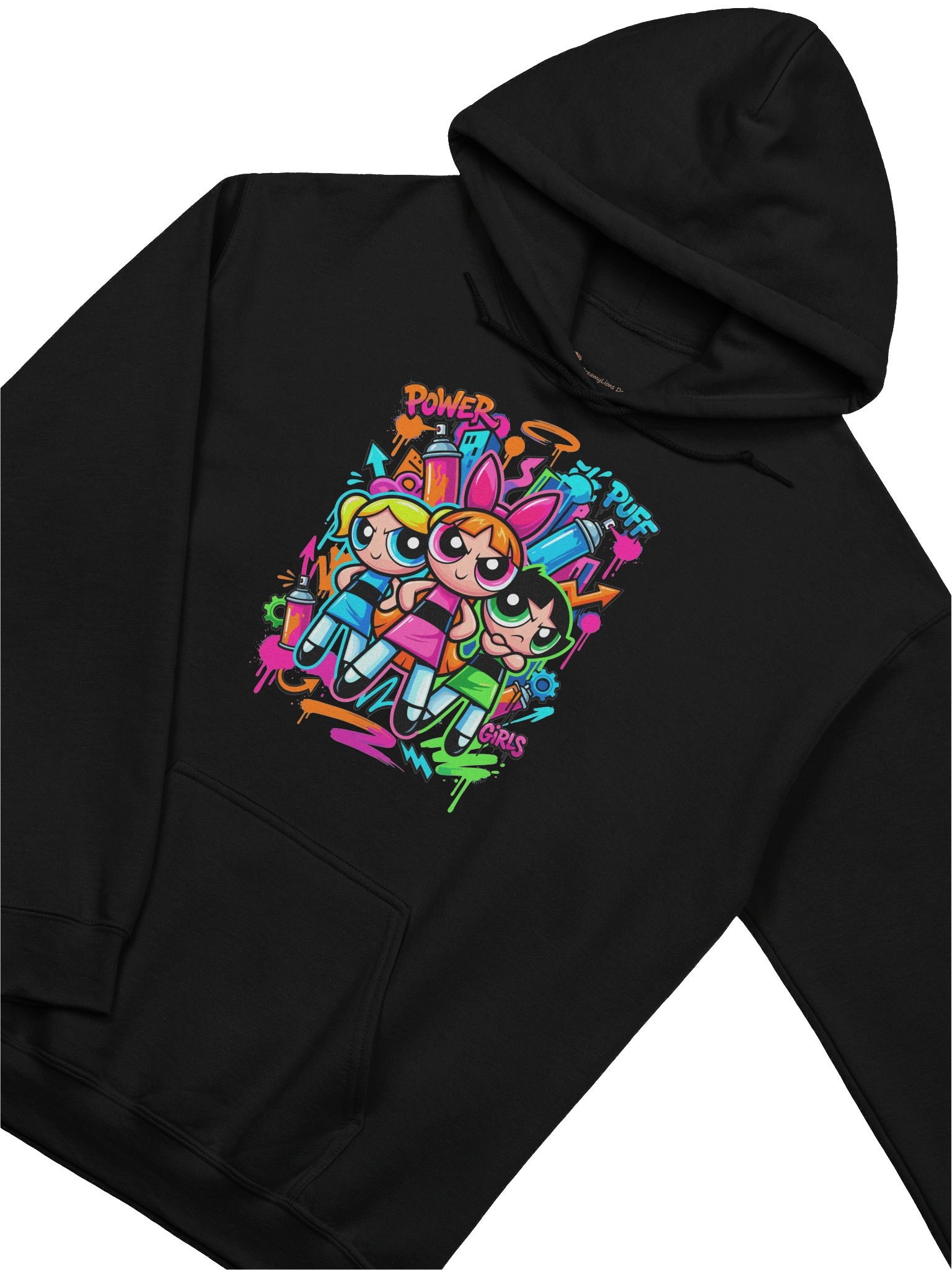 Power Puff Girls graffiti hoodie product image (3)