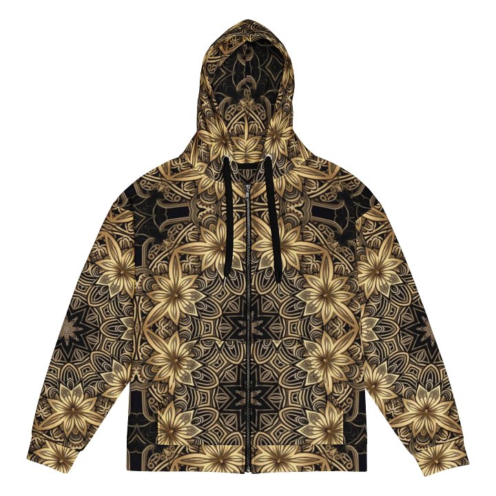 Eco-Friendly Urban Vibes Zip Hoodie product image (1)