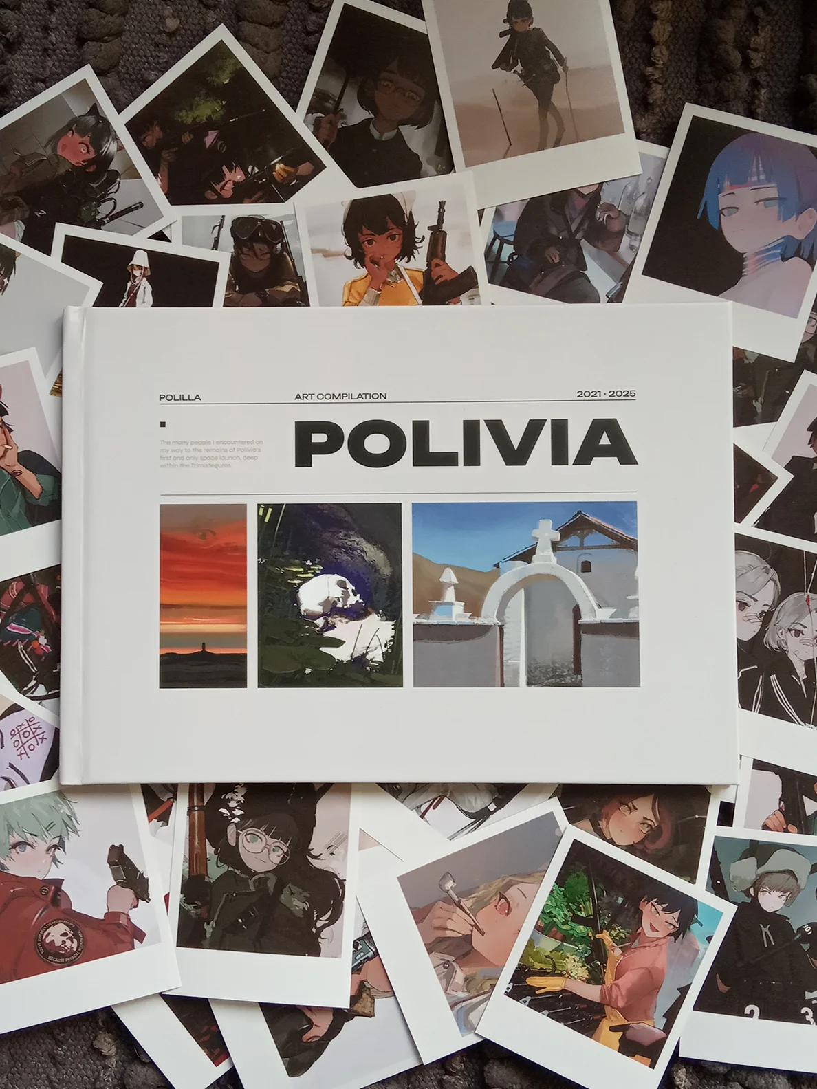 PRE ORDER - POLIVIA - Polivian Art Compilation Hardcover Artbook product image (1)
