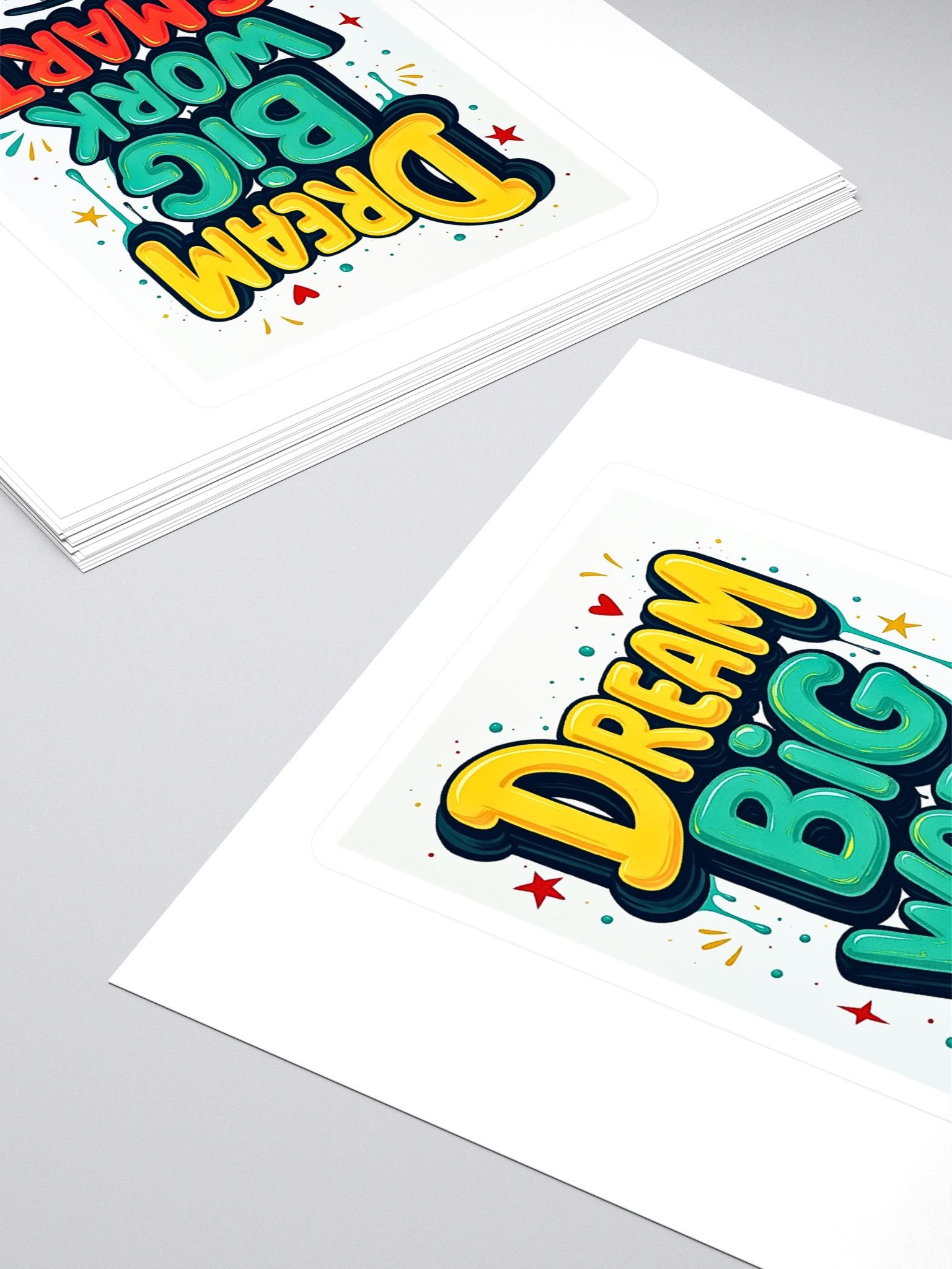 Dream Big Work Smart stickers product image (4)