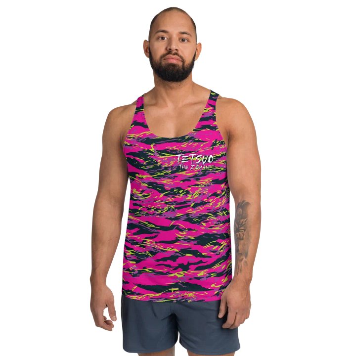 Pink Camo Sublimated Tank Top product image (2)