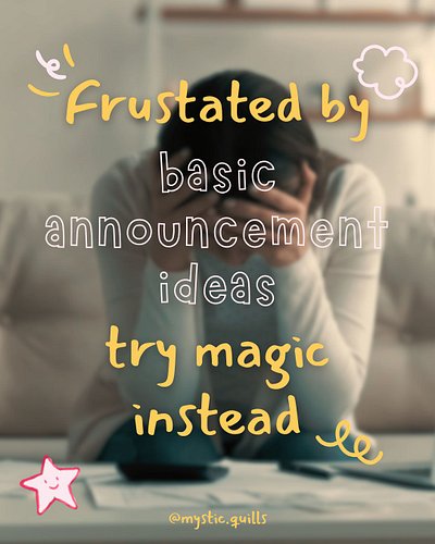 Forget the boring announcements!
Big news? Make it magical.
Your moment, front page worthy. ⚡🖤 

#dailyprophet #dailyprophett...
