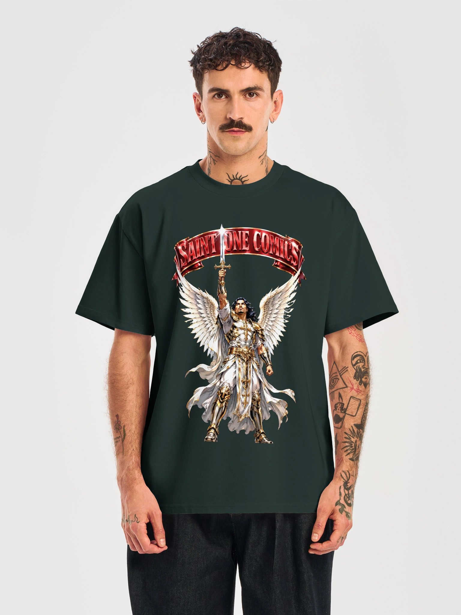 BWEAR SOC HVY OS GRAPHIC TEE product image (17)