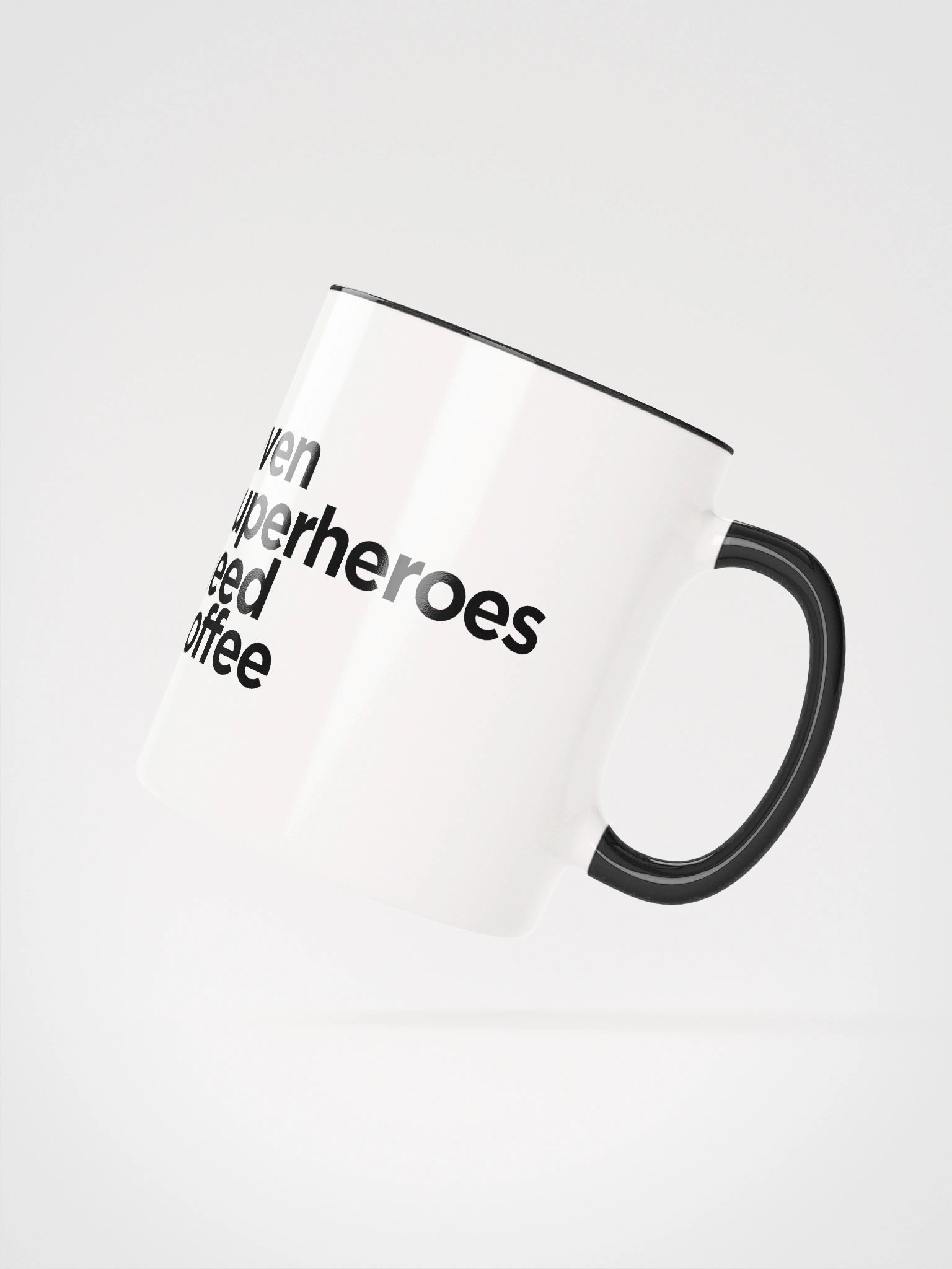 “Even Superheroes Need Coffee” Mug product image (7)
