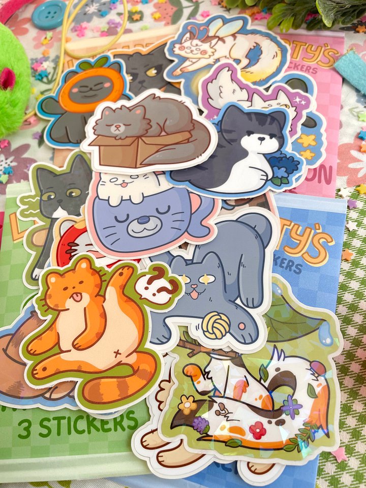 Libearty Trading Stickers Pack: Cat Collection product image (1)