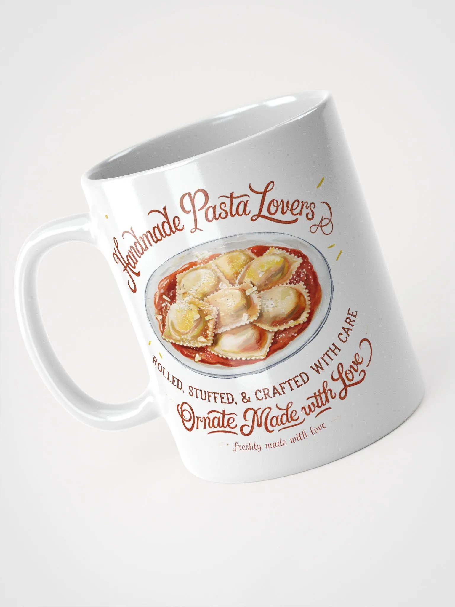 Handmade Pasta Lovers Club Mug product image (3)