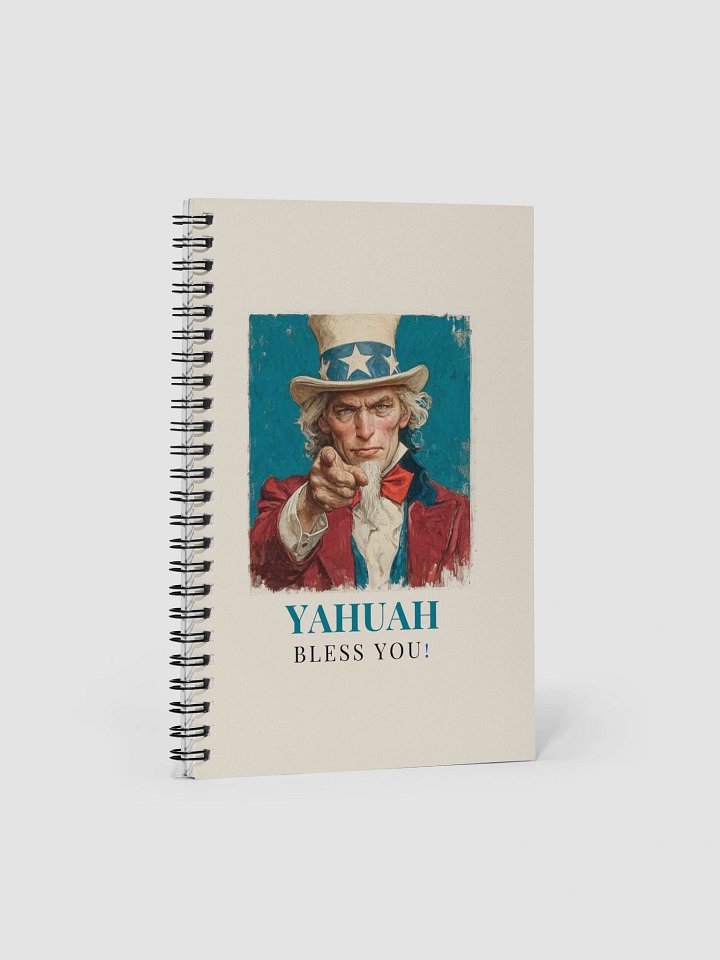 YAHUAH BLESS YOU! Spiral Notebook product image (1)