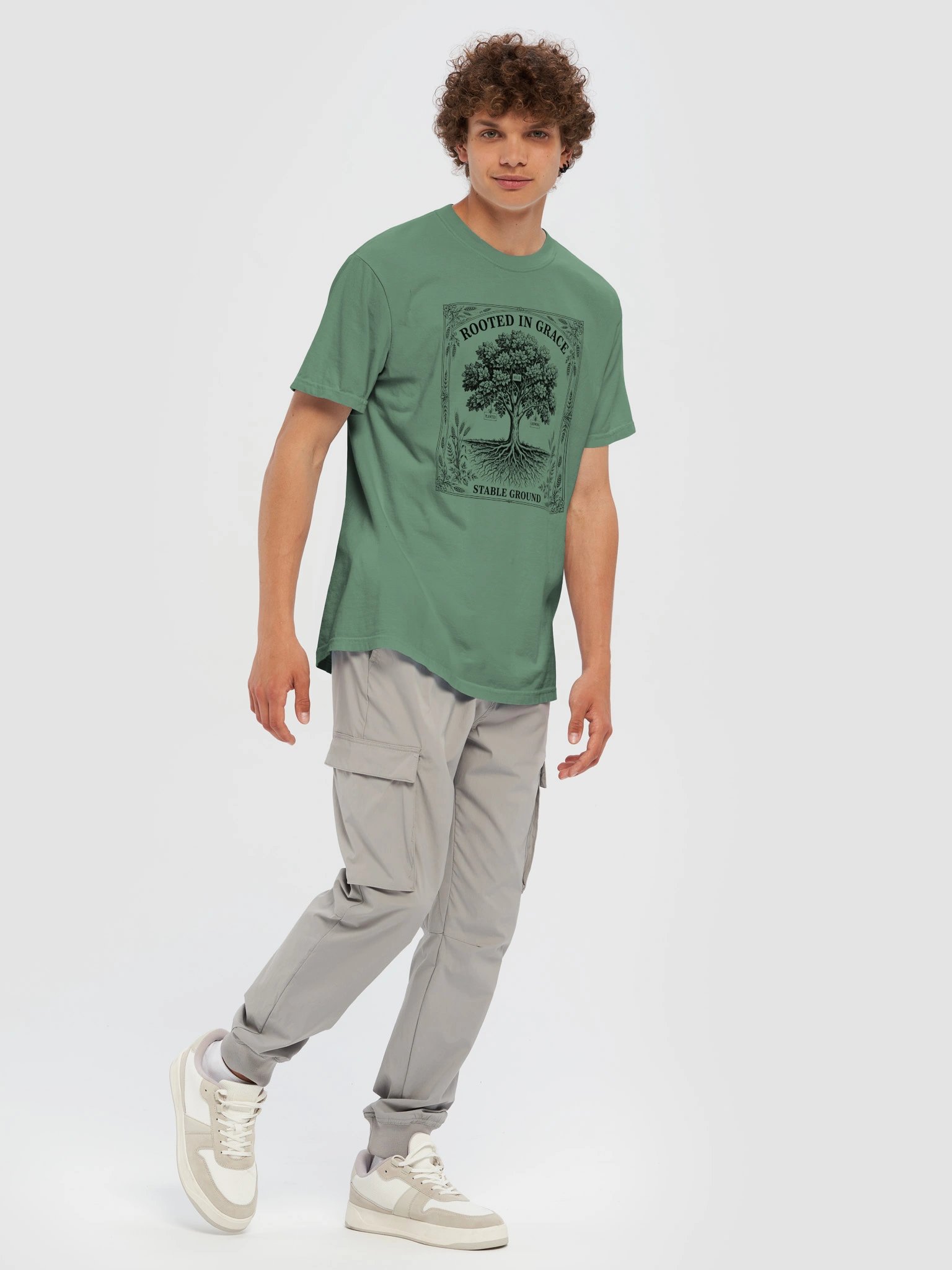 Rooted in Grace Tee product image (7)