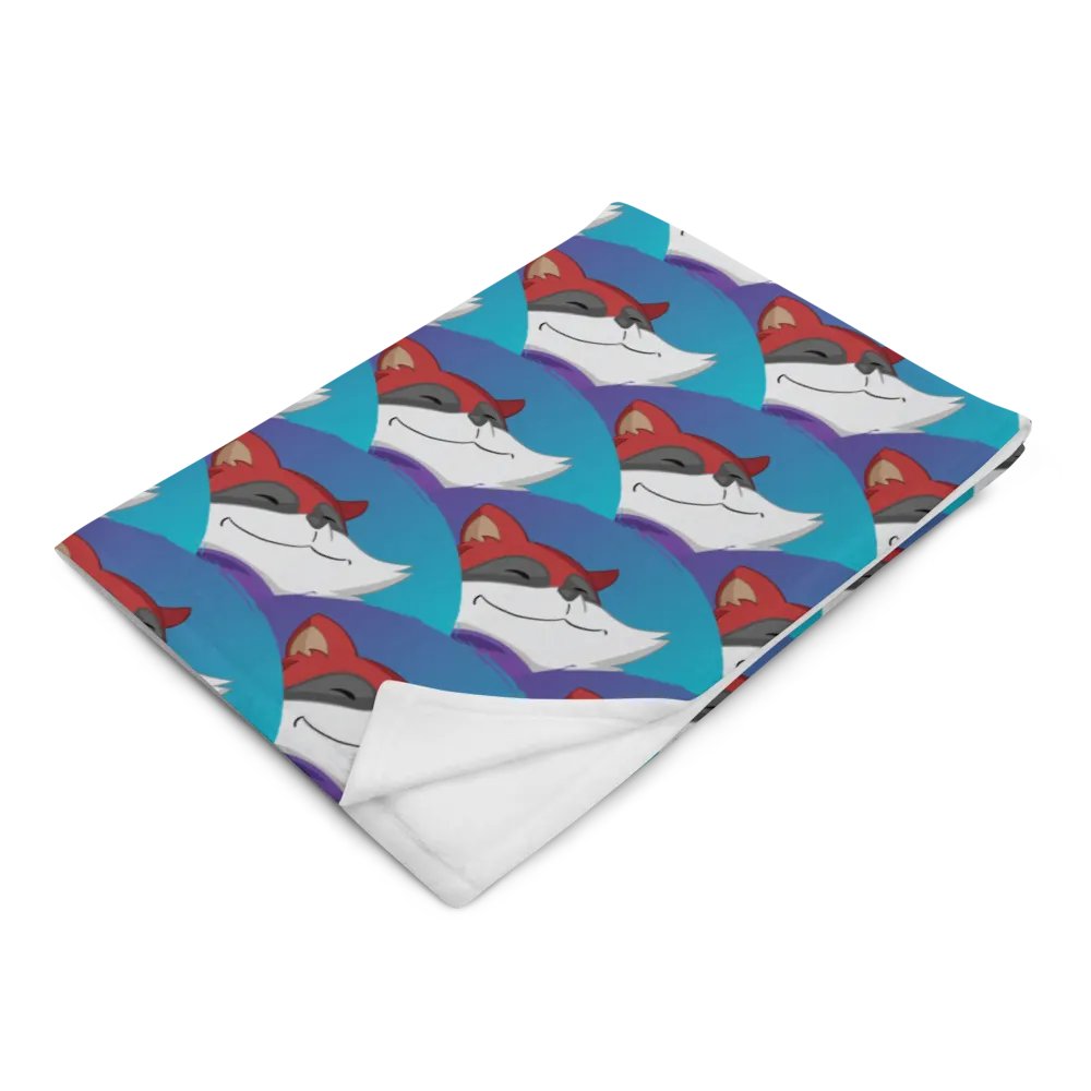 Red Trash Panda Love Blanket product image (14)