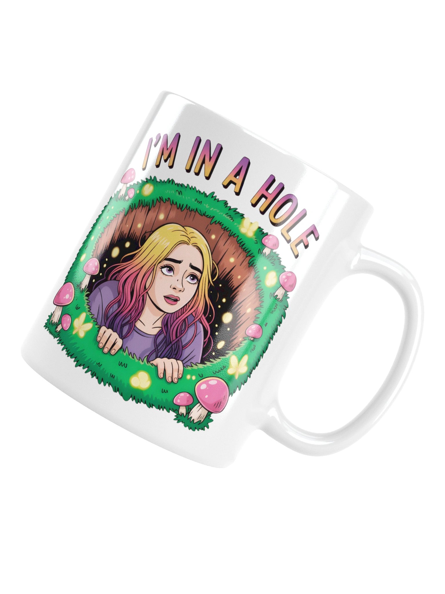 I'm In A Hole White Glossy Mug product image (15)