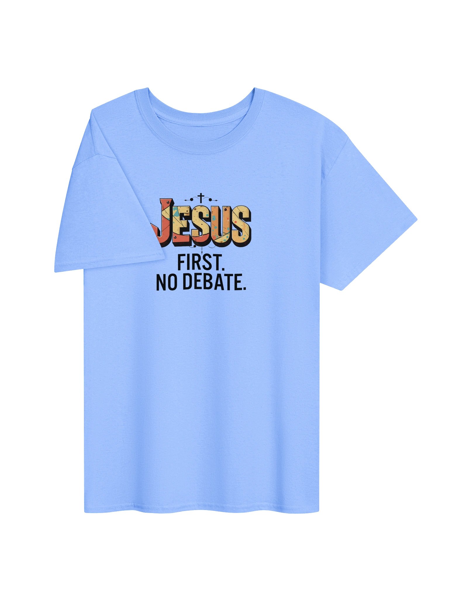 Jesus First No Debate T-shirt product image (6)