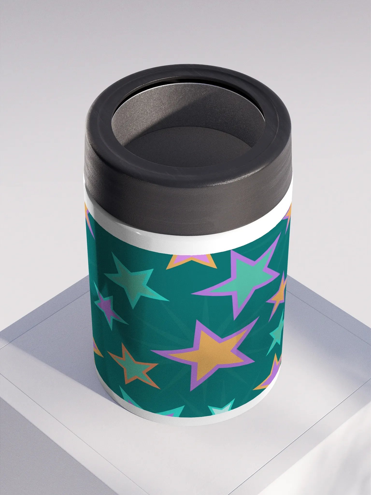 Seeing Stars Party Time! Stainless Steel Koozie product image (2)