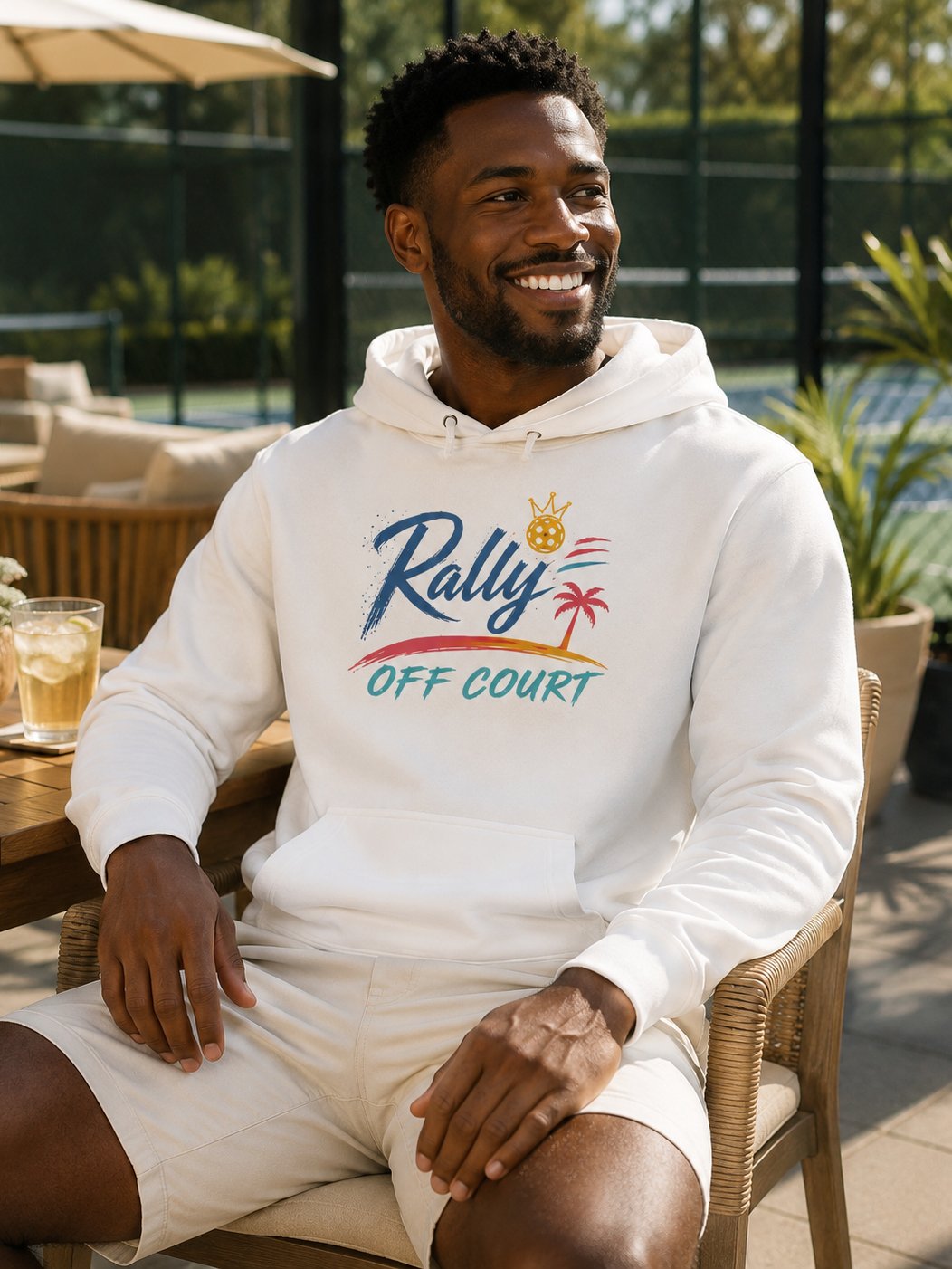 The ROC Alibi Hoodie - White product image (2)
