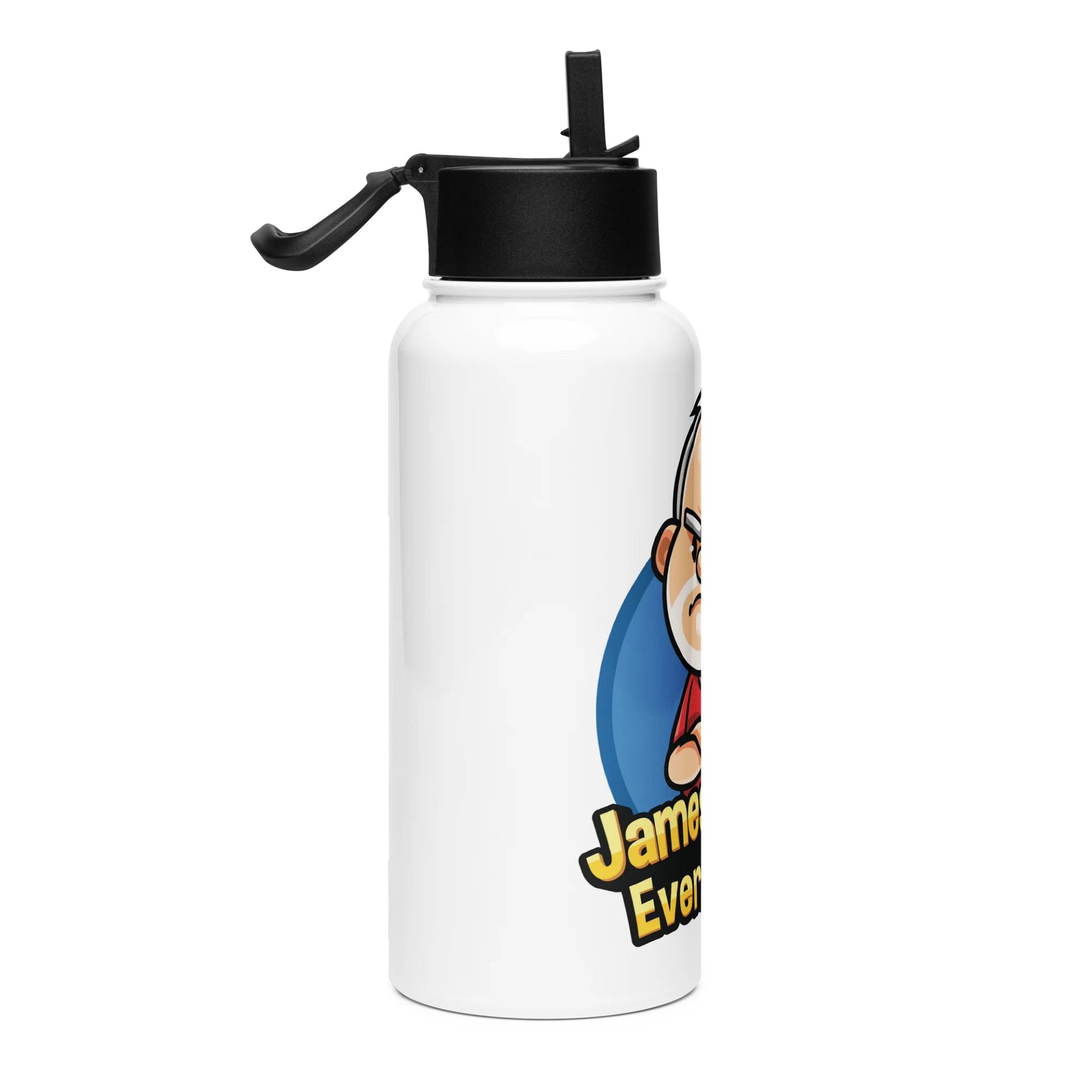James Hates Everything Stainless Steel Water Bottle product image (4)