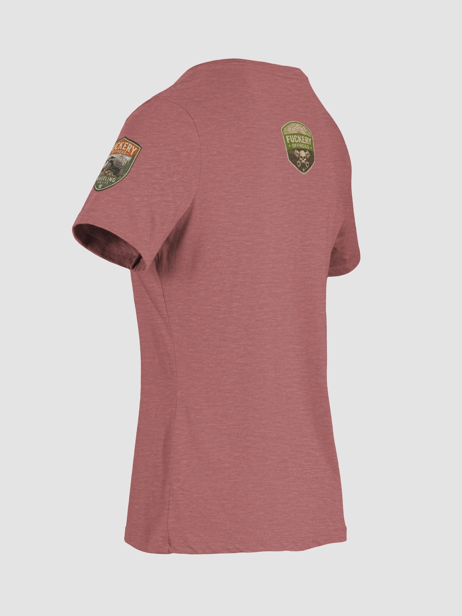 Woman t-shirt with Eat Sleep Wheel Repeat product image (34)
