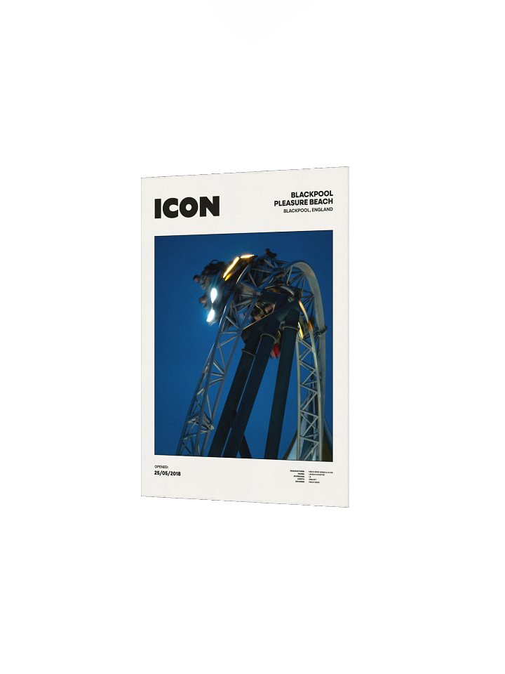 ICON Immelmann Night Premium Poster product image (2)