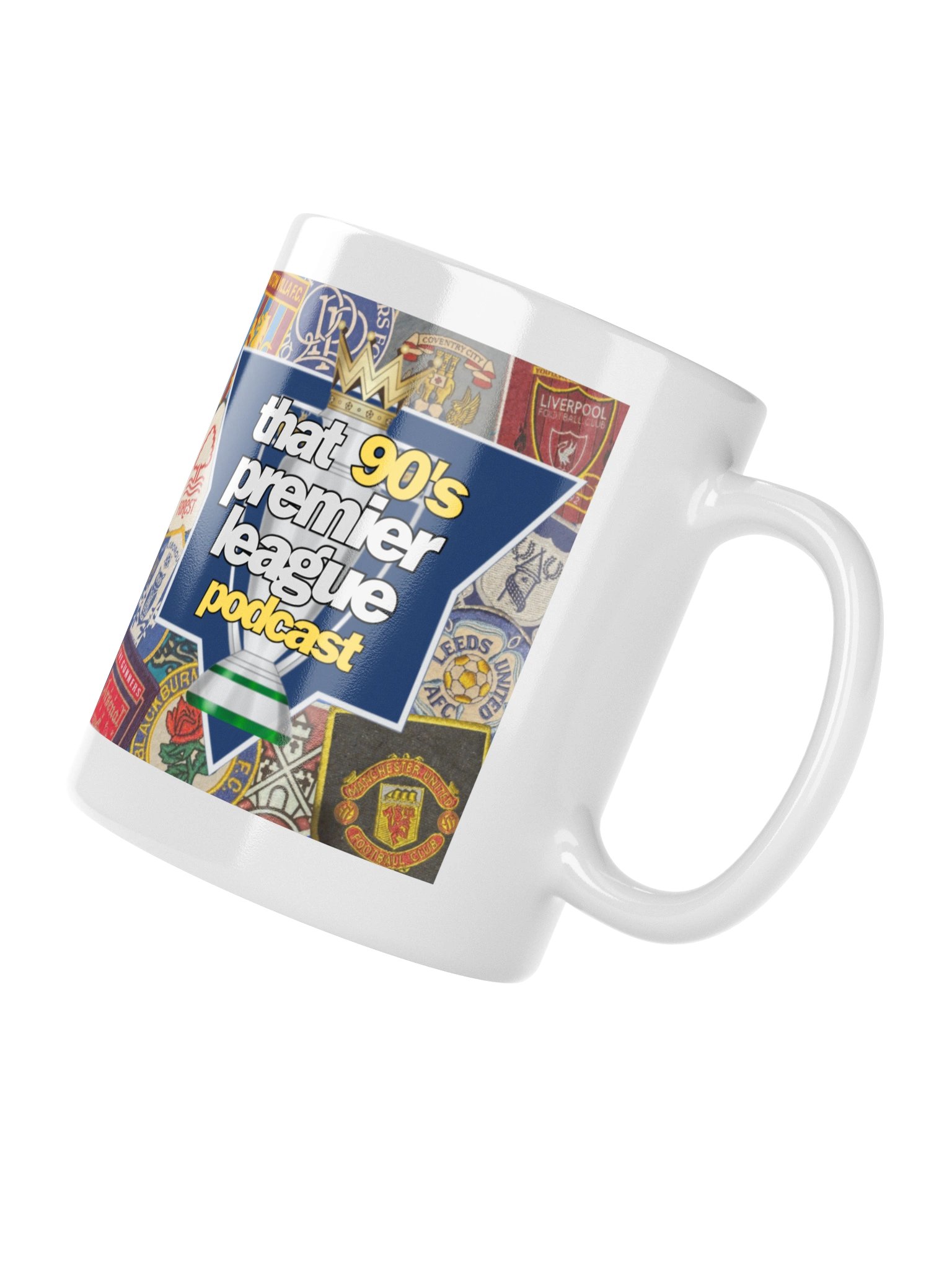 That 90’s Premier League Podcast Crest Mug product image (4)