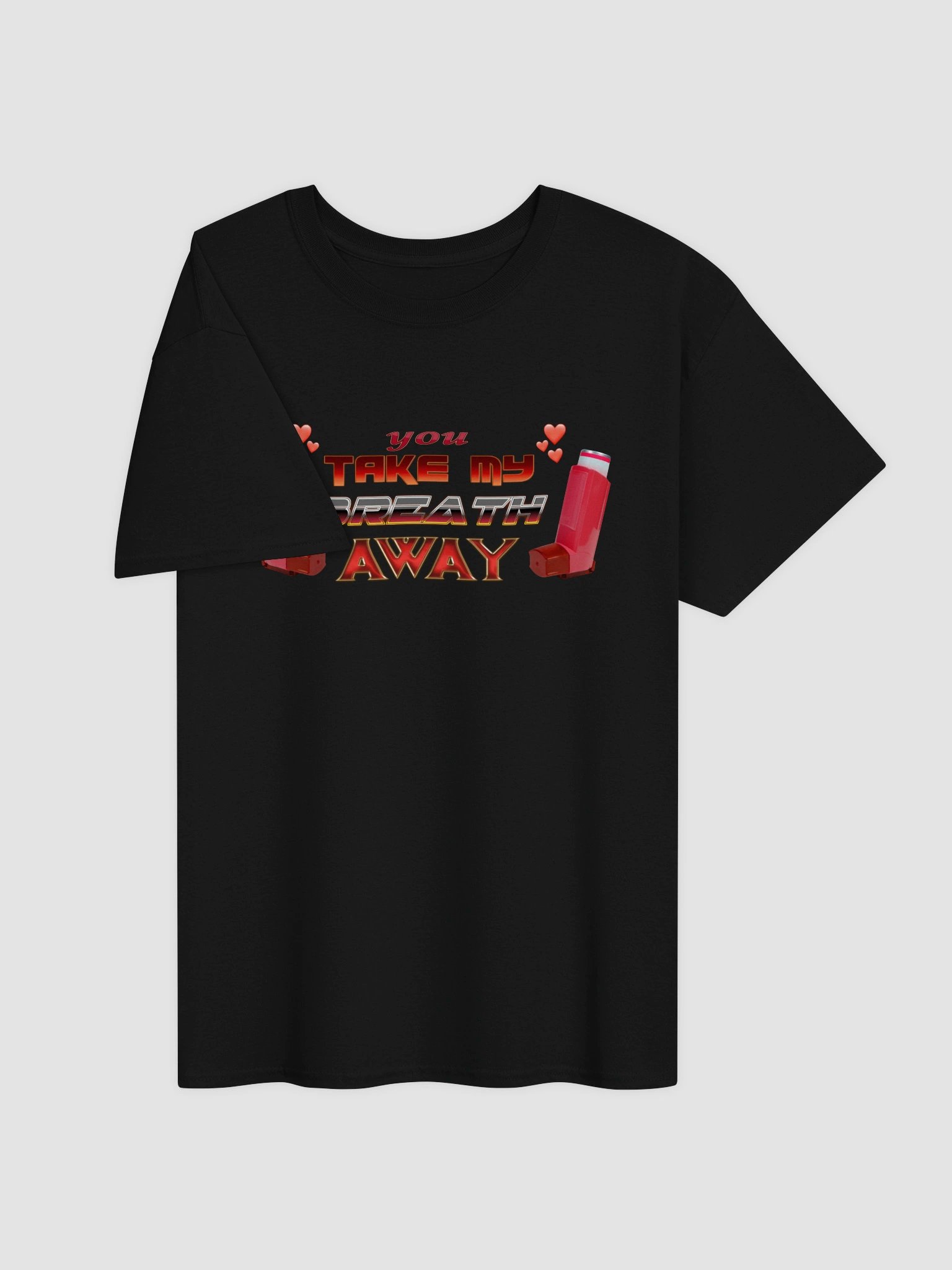 You Take My Breath Away Inhaler Valentine's T-shirt product image (3)