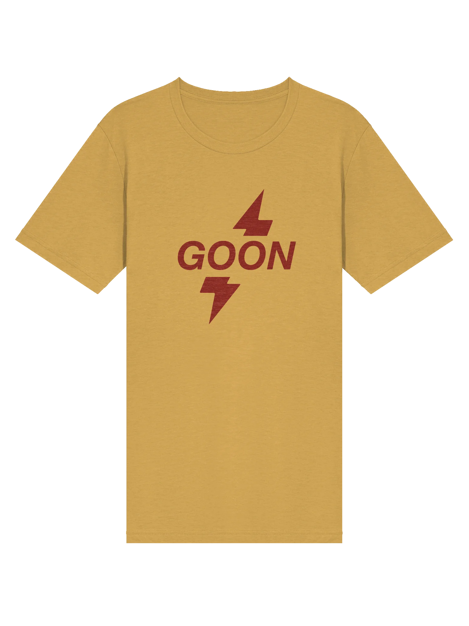 Goon Bolt Short Sleeve T-Shirt Yellow (Large Logo) product image (3)
