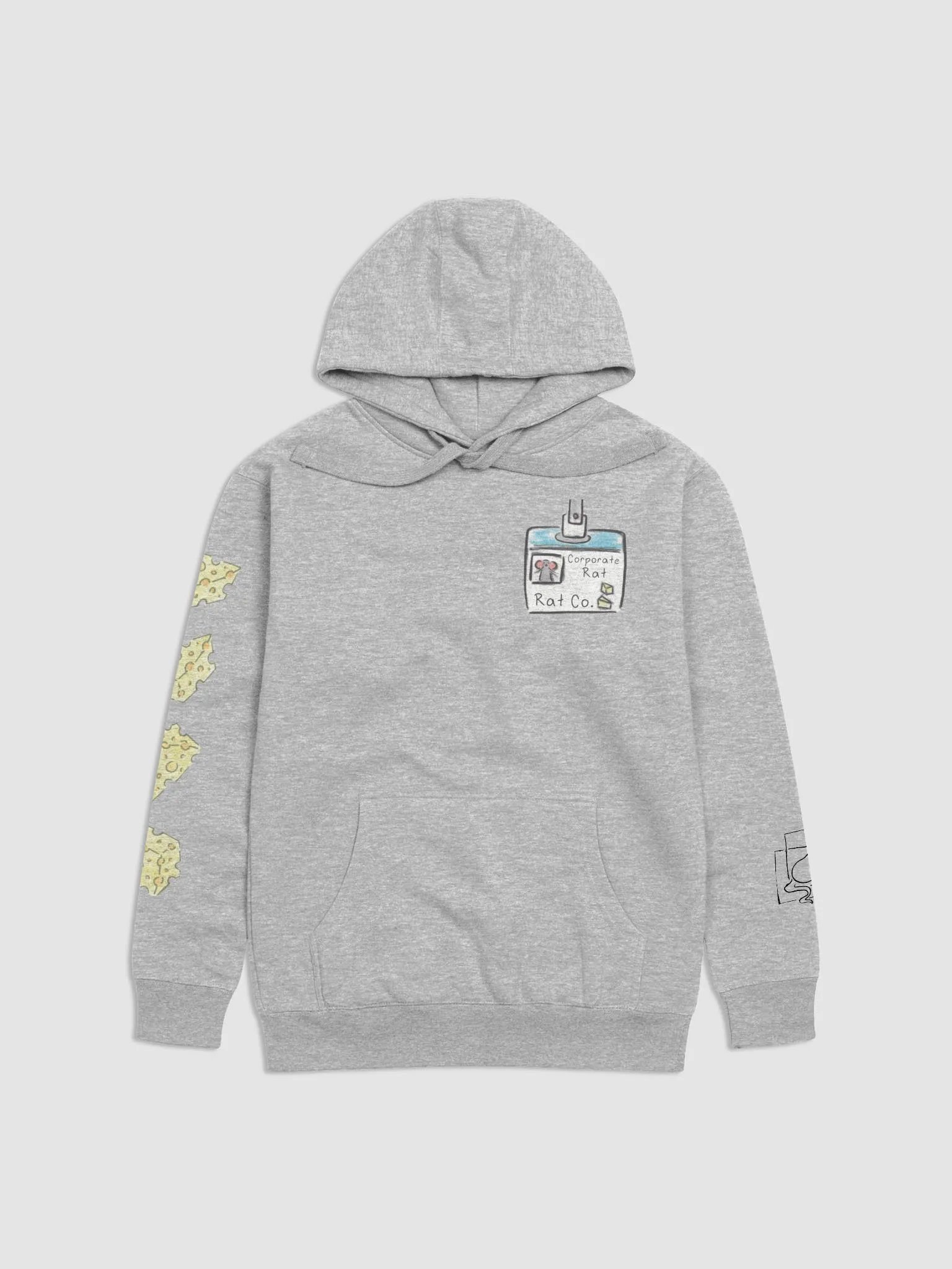 Sleepy Corporate Rat Hoodie product image (2)