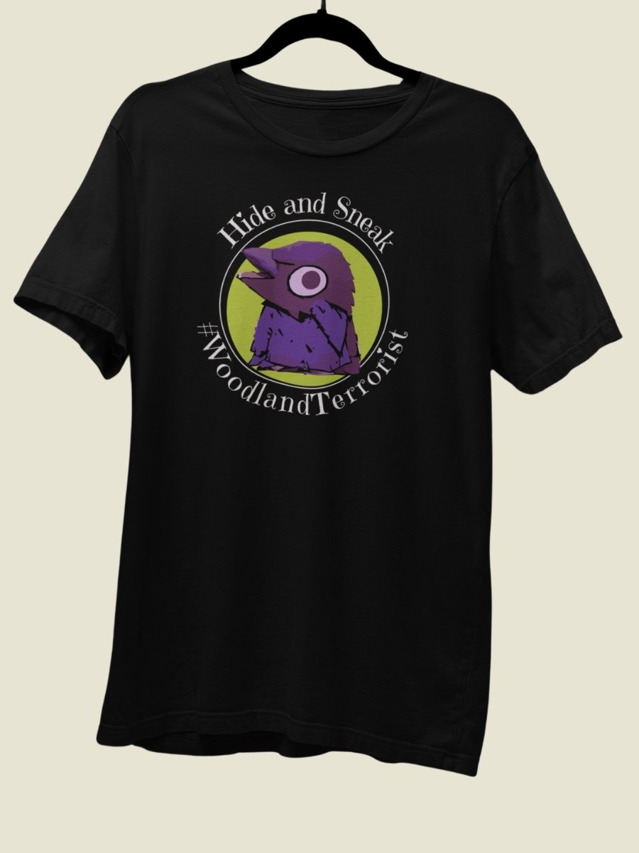 Root Corvid Conspiracy Shirt for Board Gamers, Hide and Sneak Woodland Terrorist *unofficial product image (2)