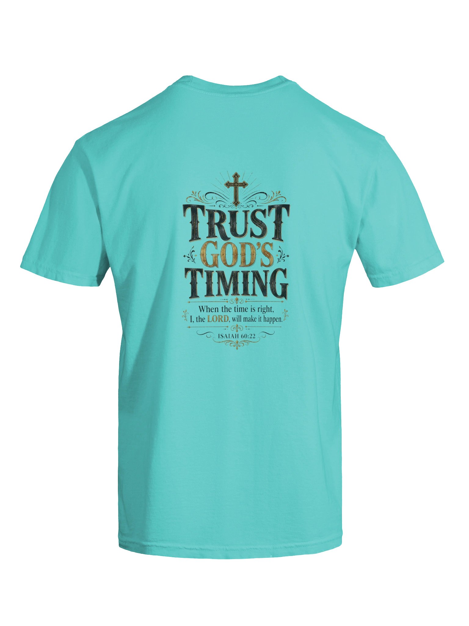 Minimal Cross Black Tee product image (7)