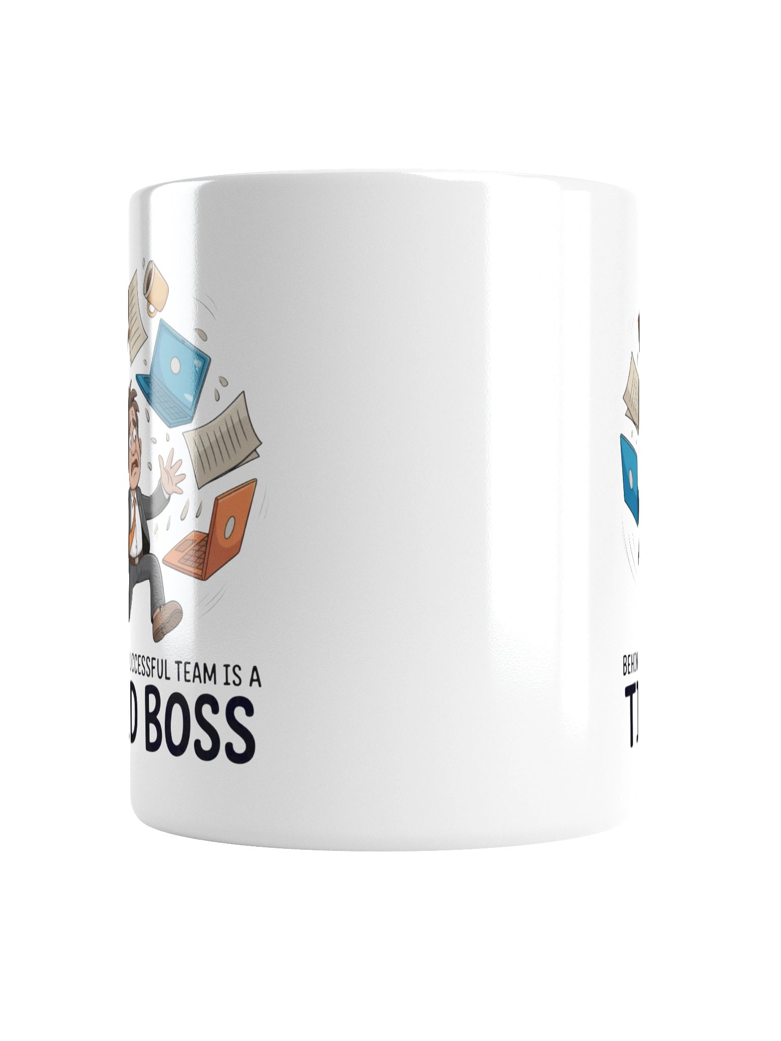Behind Every Successful Team Funny Boss Coffee Mug product image (5)