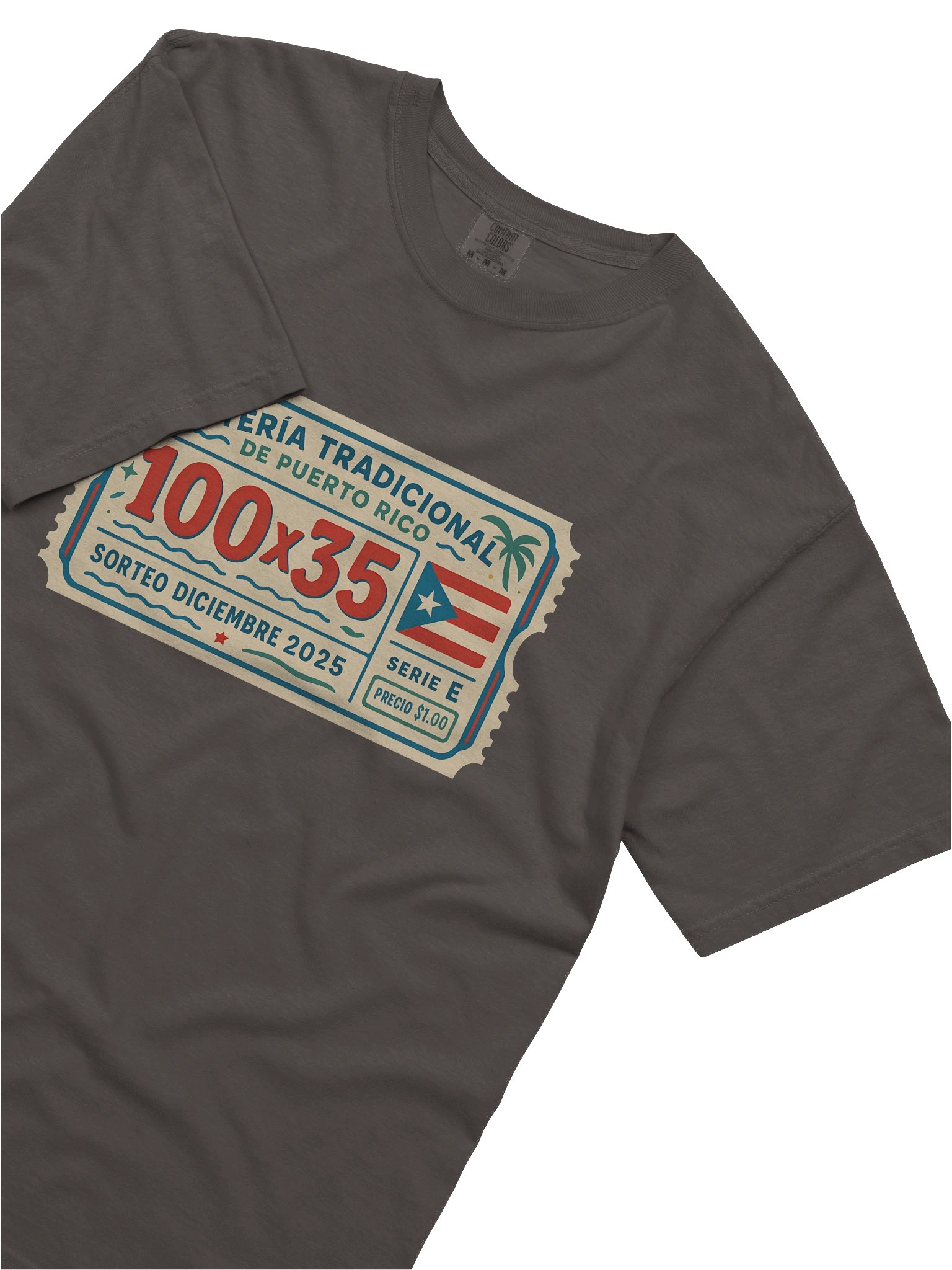 100x35 Boleto de Lotería Camiseta Unisex product image (5)