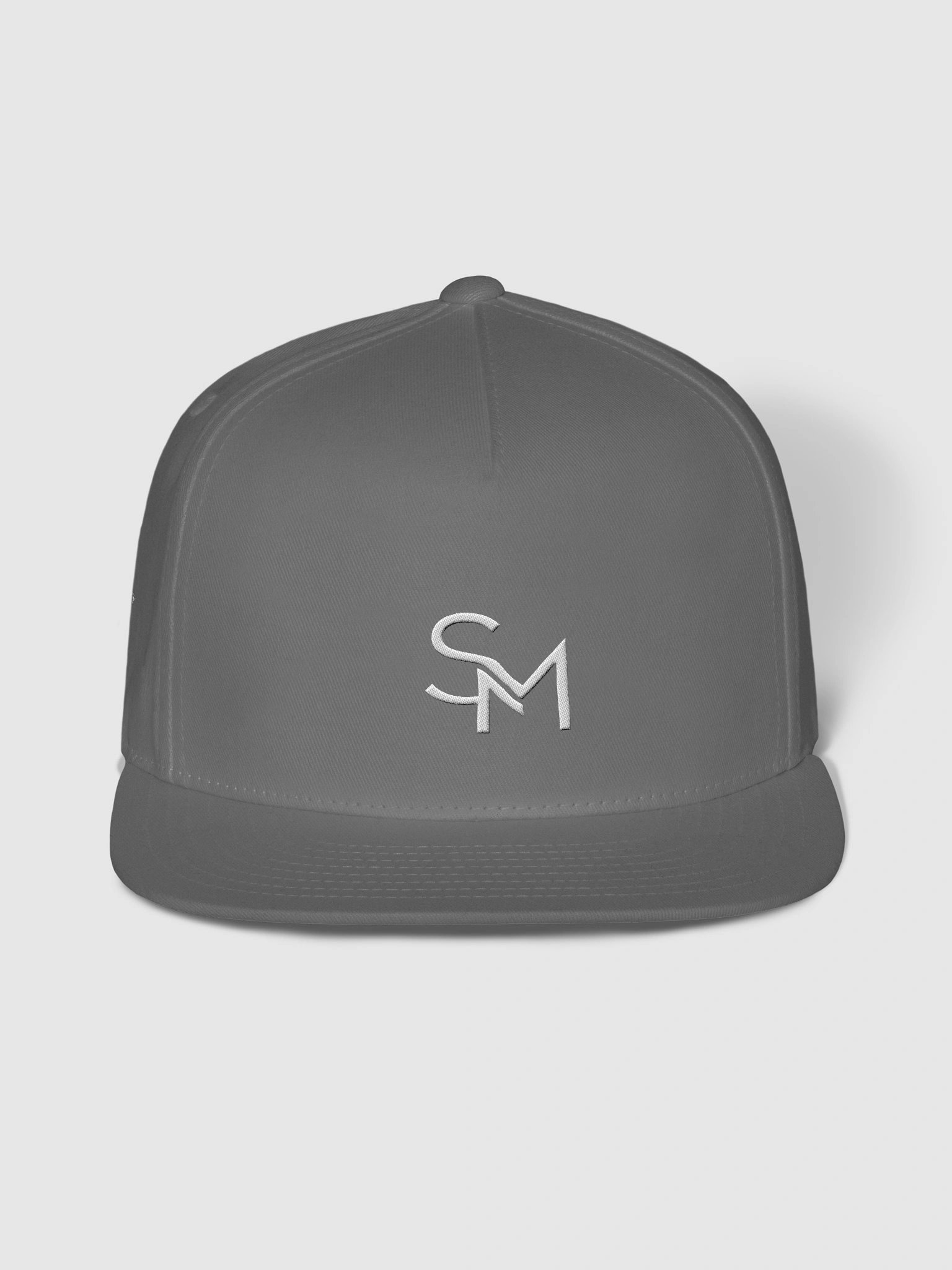 SM Monogram Flat Snapback Cap product image (1)