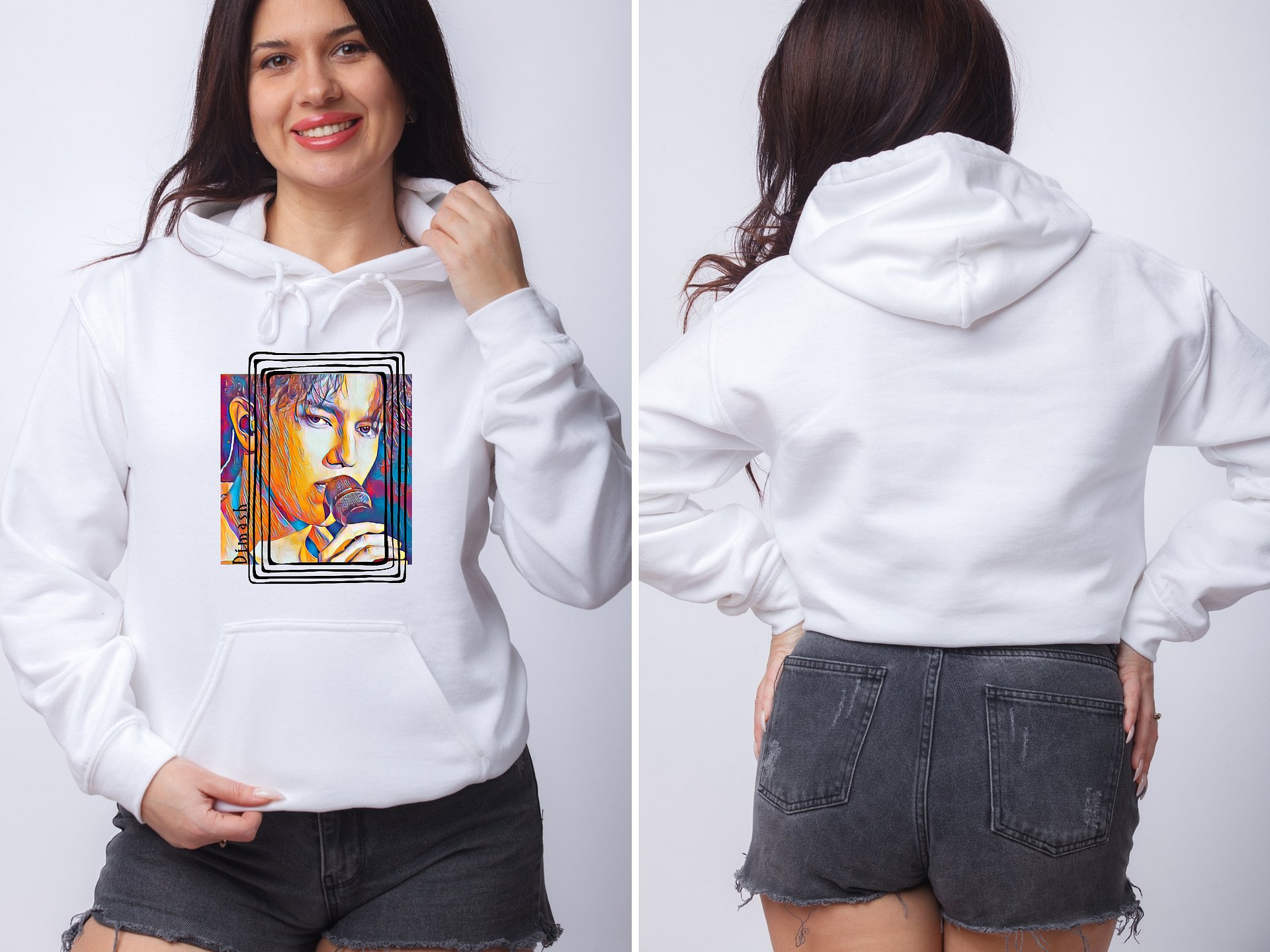 Singer From Kazakhstan Gildan Unisex Hoodie product image (2)