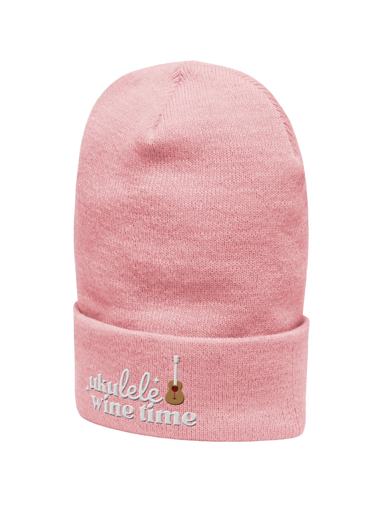 Ukulele Wine Time Beanie product image (5)