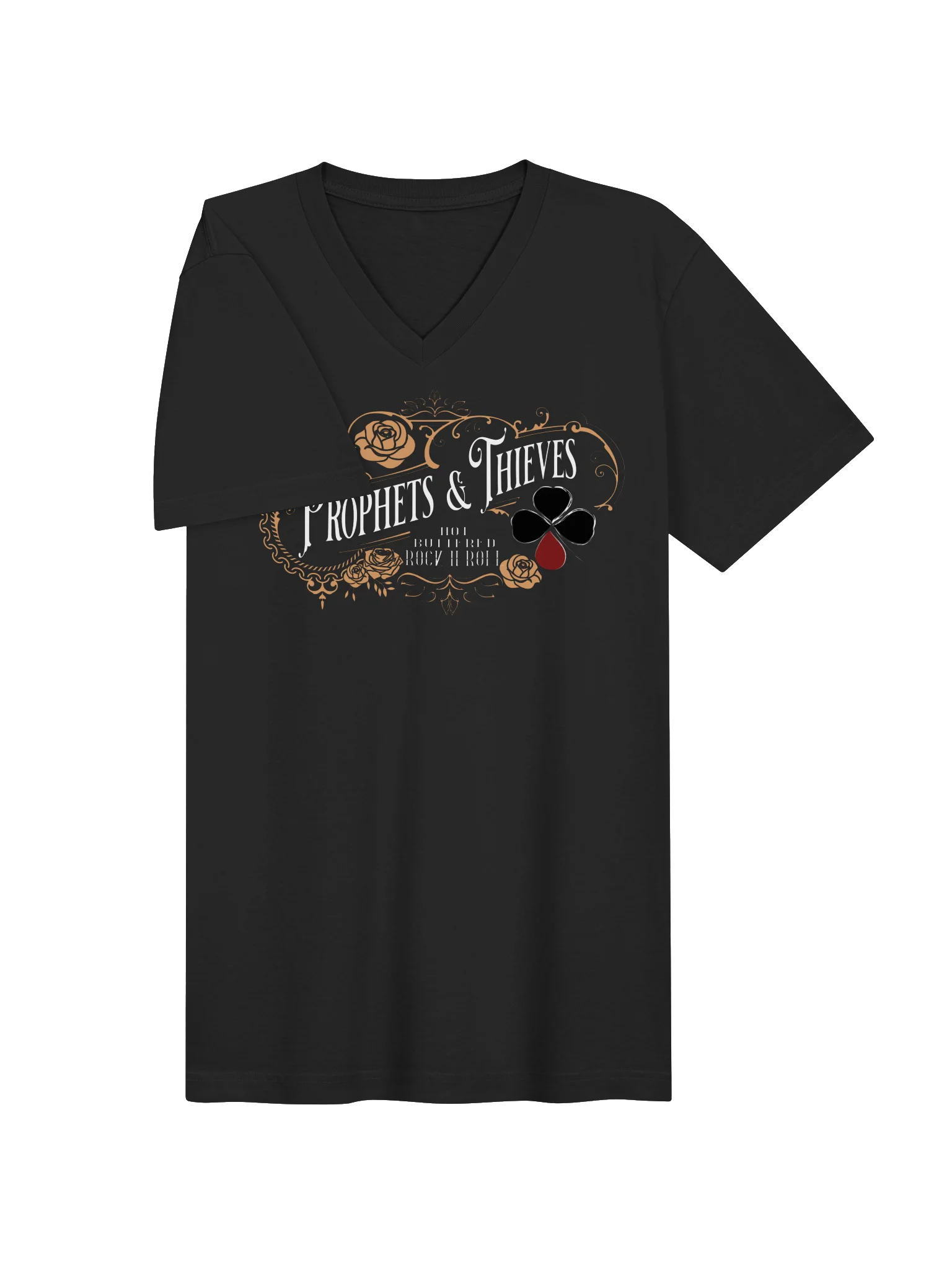 V Neck Logo T Shirt product image (3)