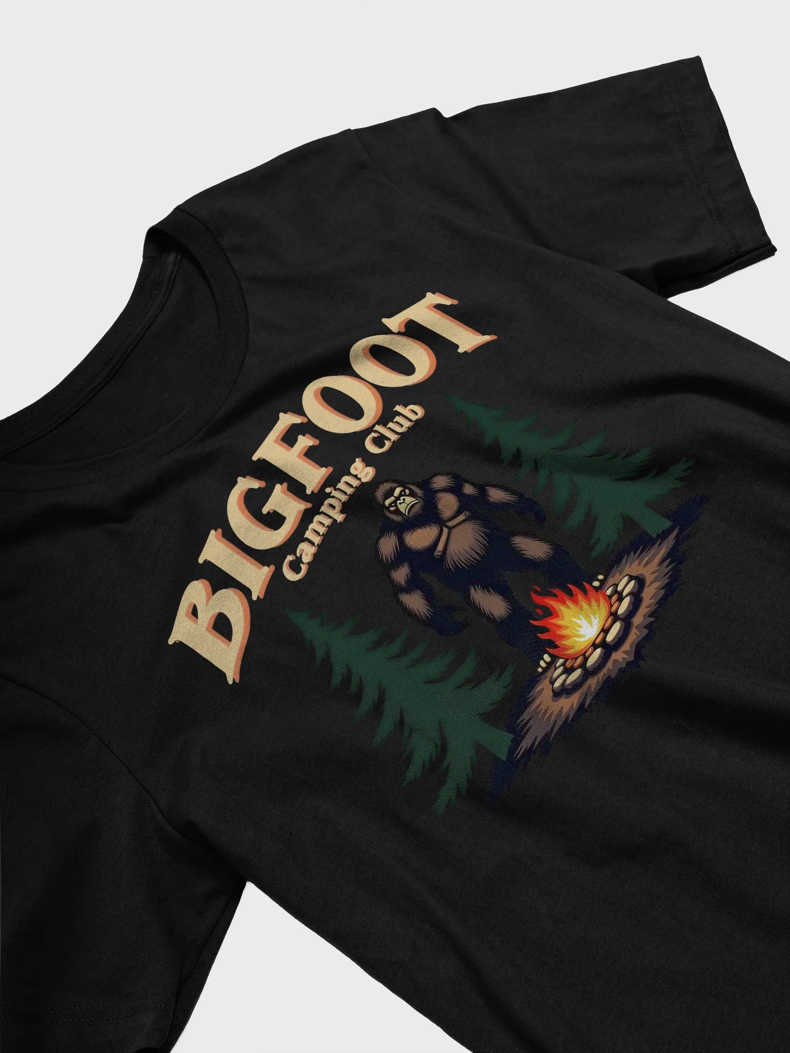 Bigfoot Camping Club Funny Sasquatch Campfire Outdoor Adventure product image (4)
