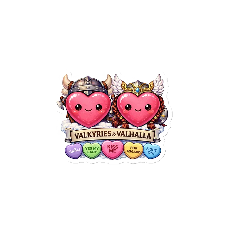 Valkyries & Valhalla Die-Cut Magnets product image (2)