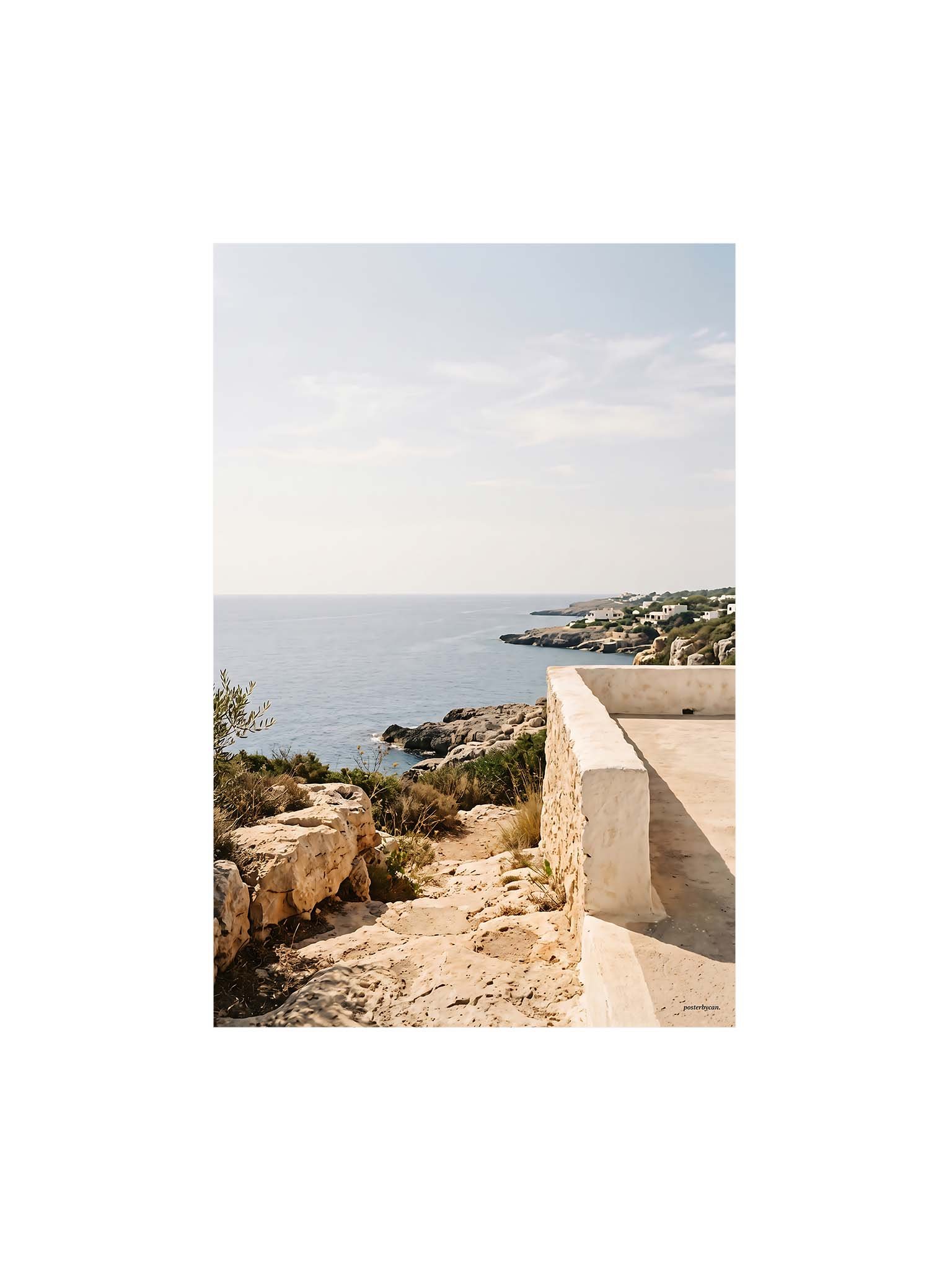 Blue Horizon - Mediterranean Modern Wall Art product image (1)