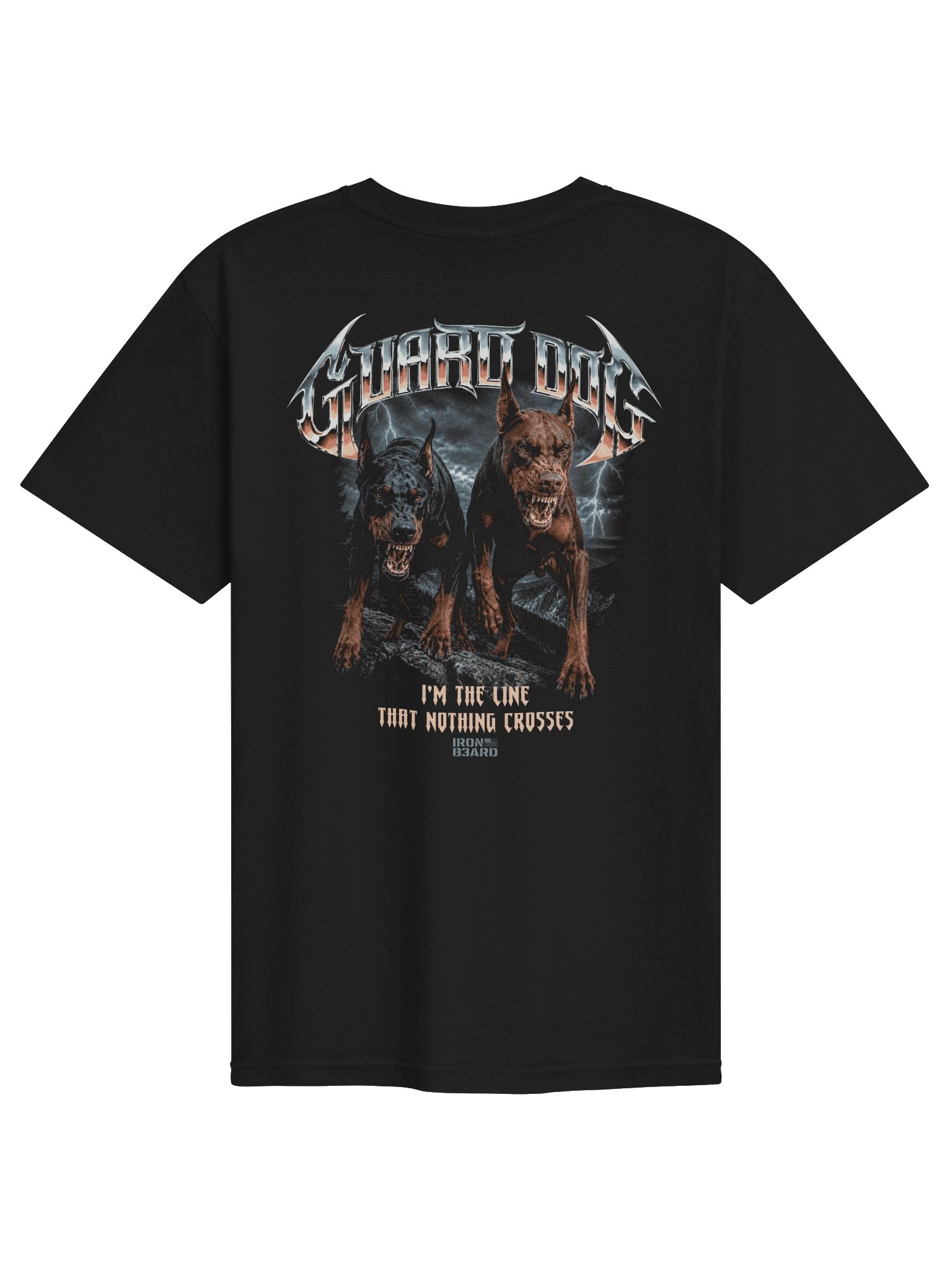 IR0N B3ARD Guard Dog Heavyweight T-Shirt product image (2)