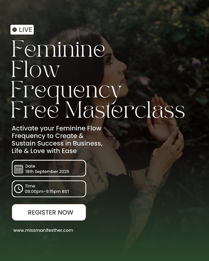 REPLAY! Activate your Feminine Flow Frequency: FREE MASTERCLASS product image (1)