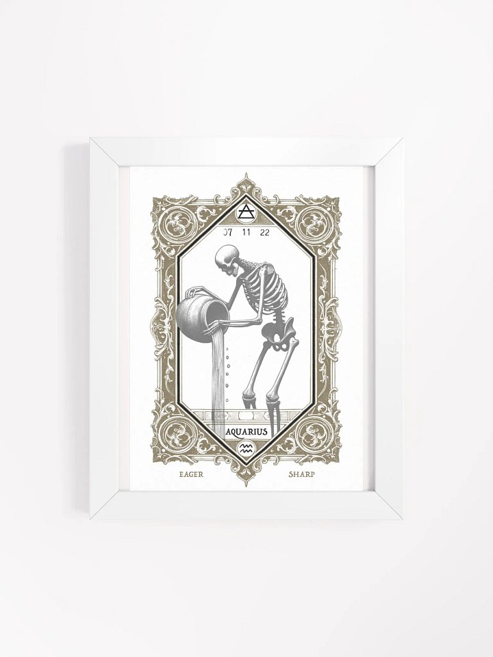 ZODIAQUE HERMÉTIQUE 8x10 – Verseau product image (1)