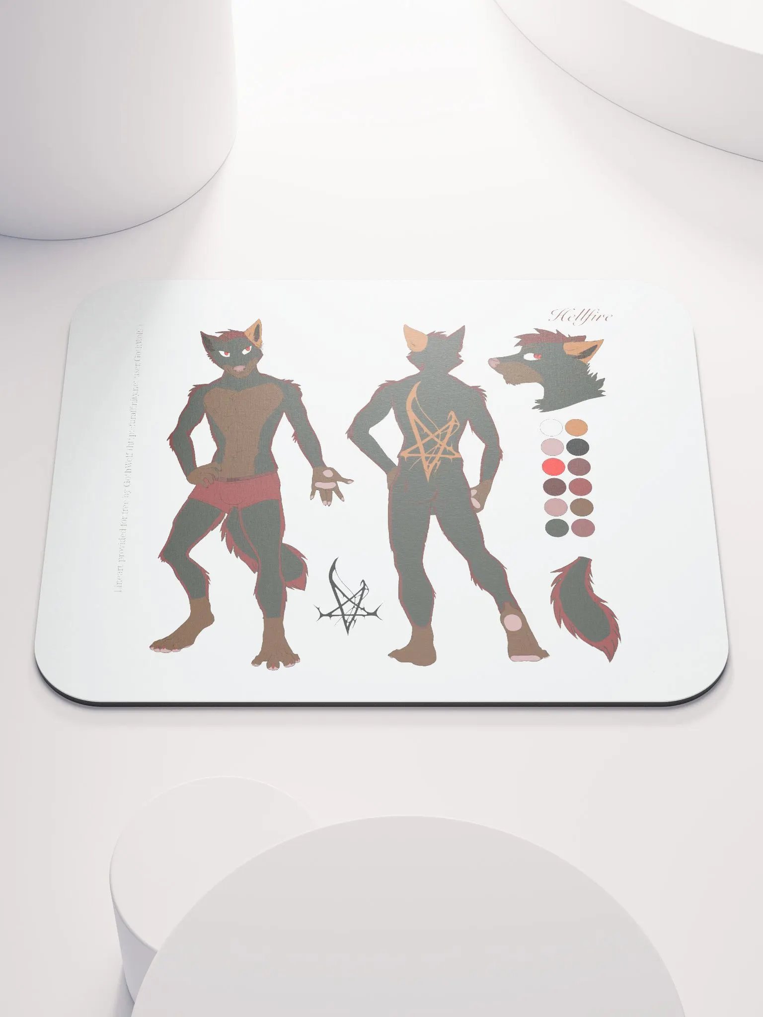 Hellfire Ref Mouse Pad product image (1)