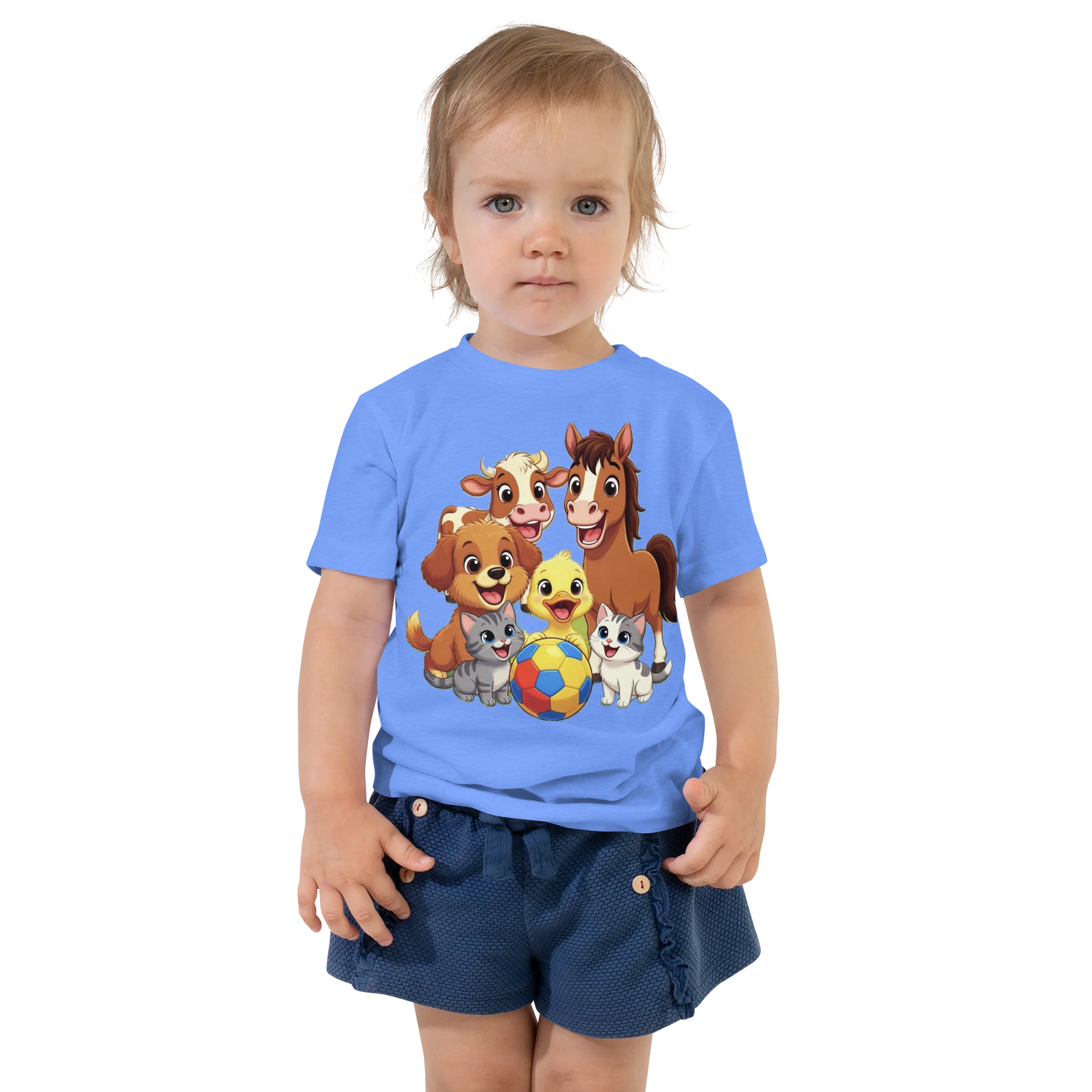 Happy Farm Friends Soccer Ball Tee product image (1)