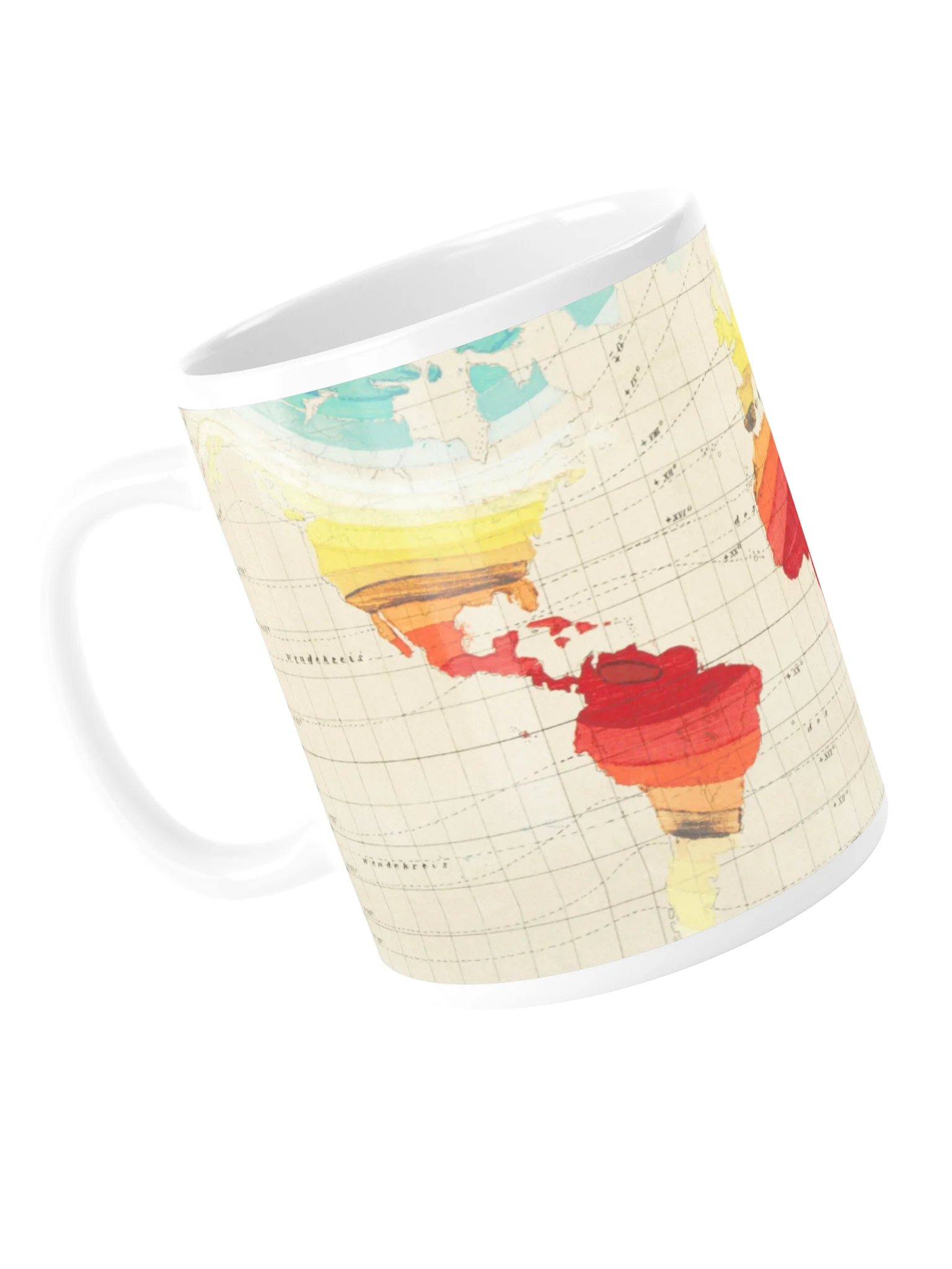 Vintage World Glossy Mug product image (5)