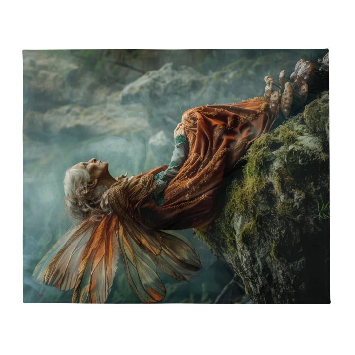 Elder fairy on a rock - Blanket product image (1)